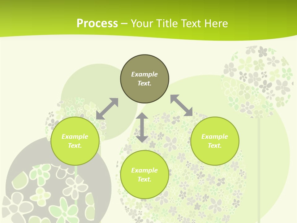 Wallpaper Grow Beautiful PowerPoint Template