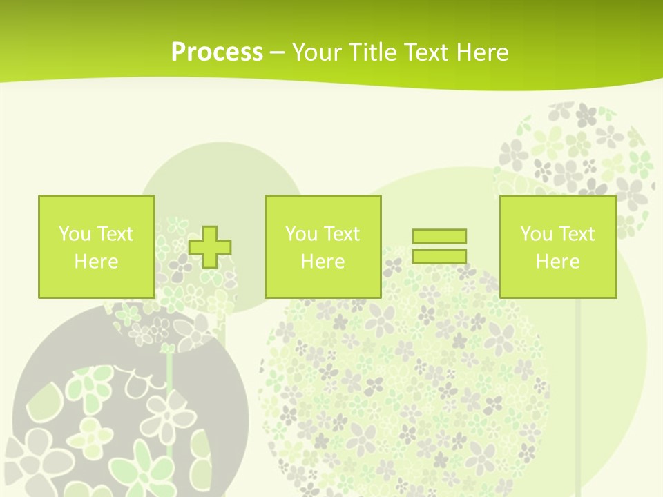 Wallpaper Grow Beautiful PowerPoint Template