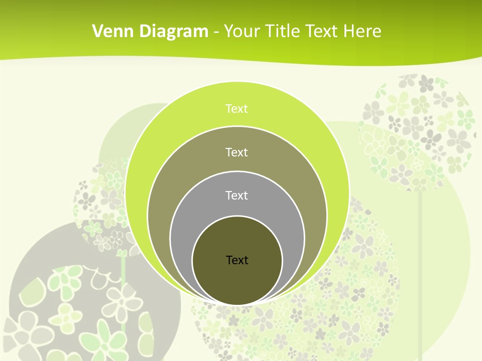 Wallpaper Grow Beautiful PowerPoint Template