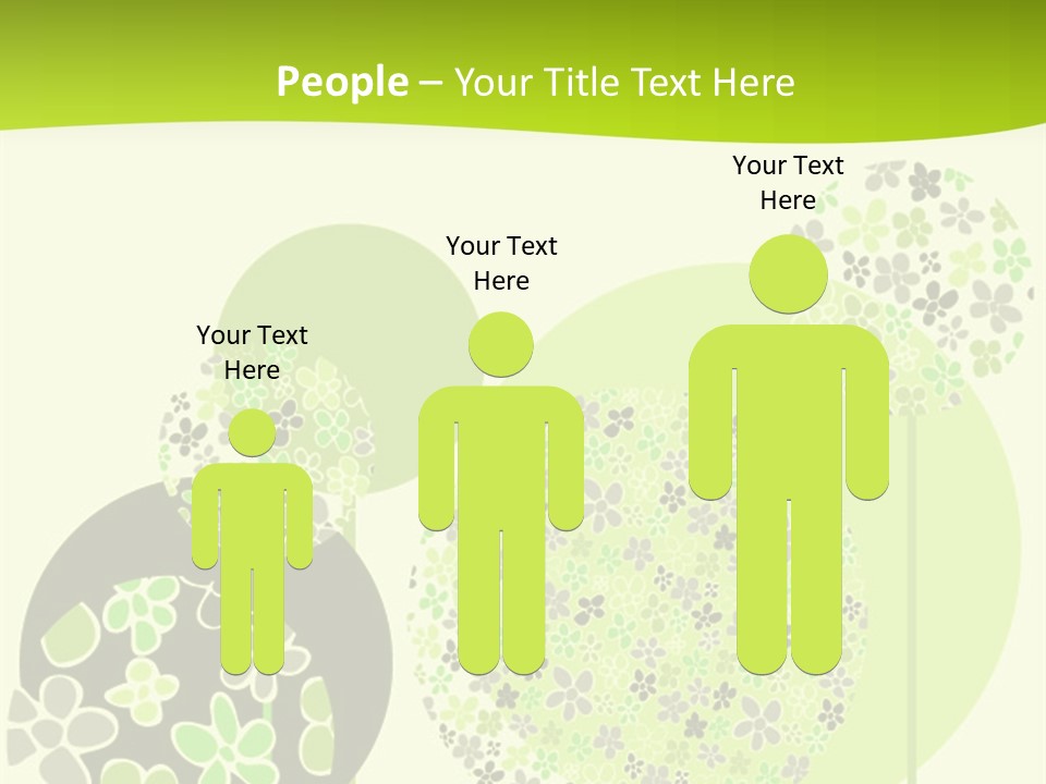 Wallpaper Grow Beautiful PowerPoint Template