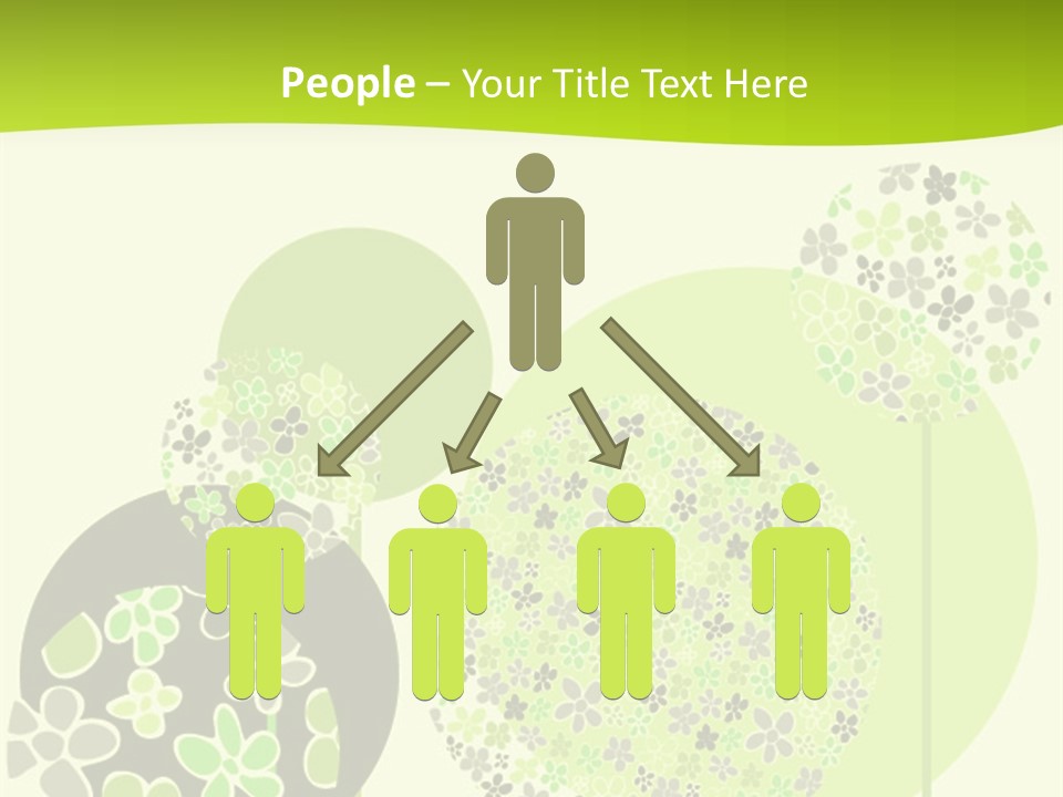 Wallpaper Grow Beautiful PowerPoint Template