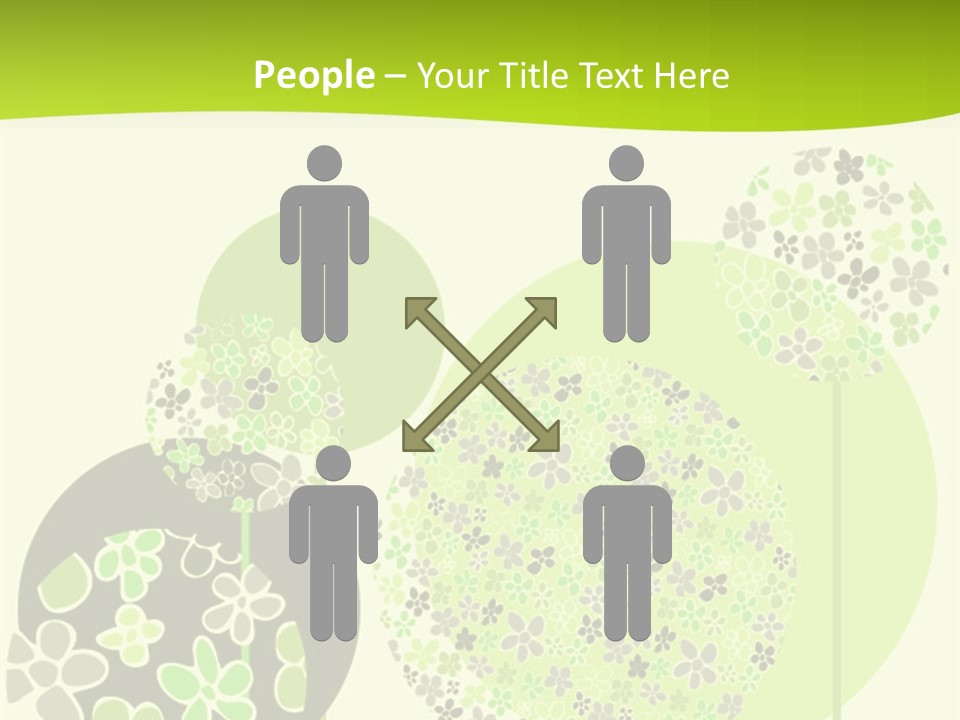 Wallpaper Grow Beautiful PowerPoint Template