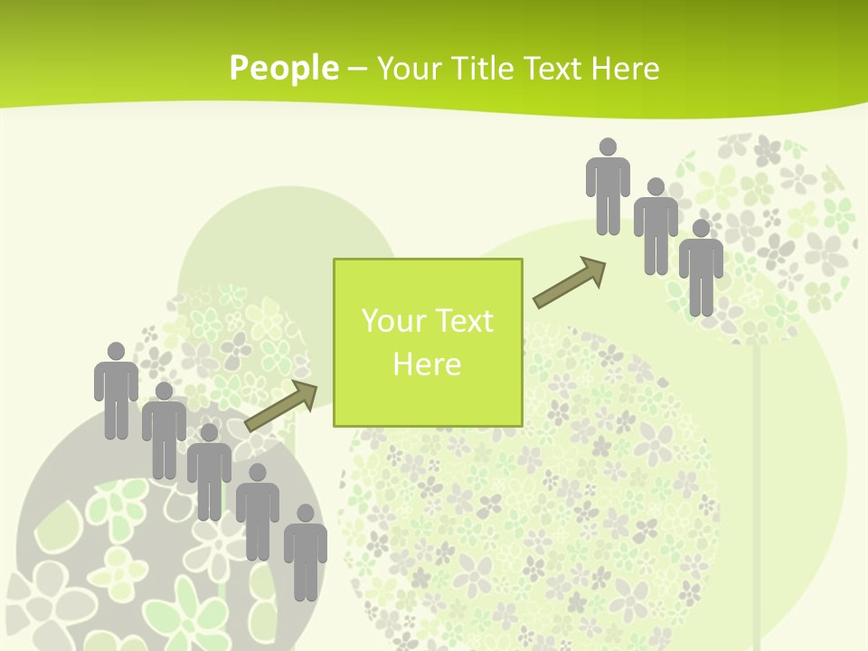 Wallpaper Grow Beautiful PowerPoint Template