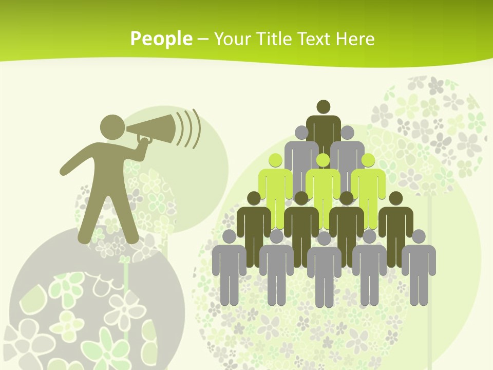 Wallpaper Grow Beautiful PowerPoint Template