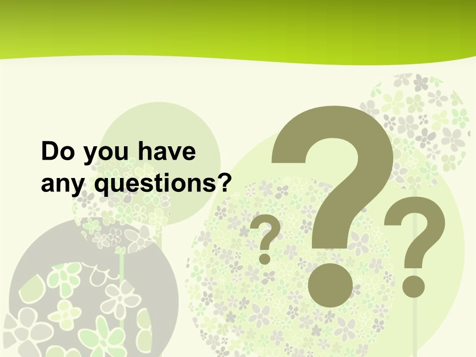 Wallpaper Grow Beautiful PowerPoint Template