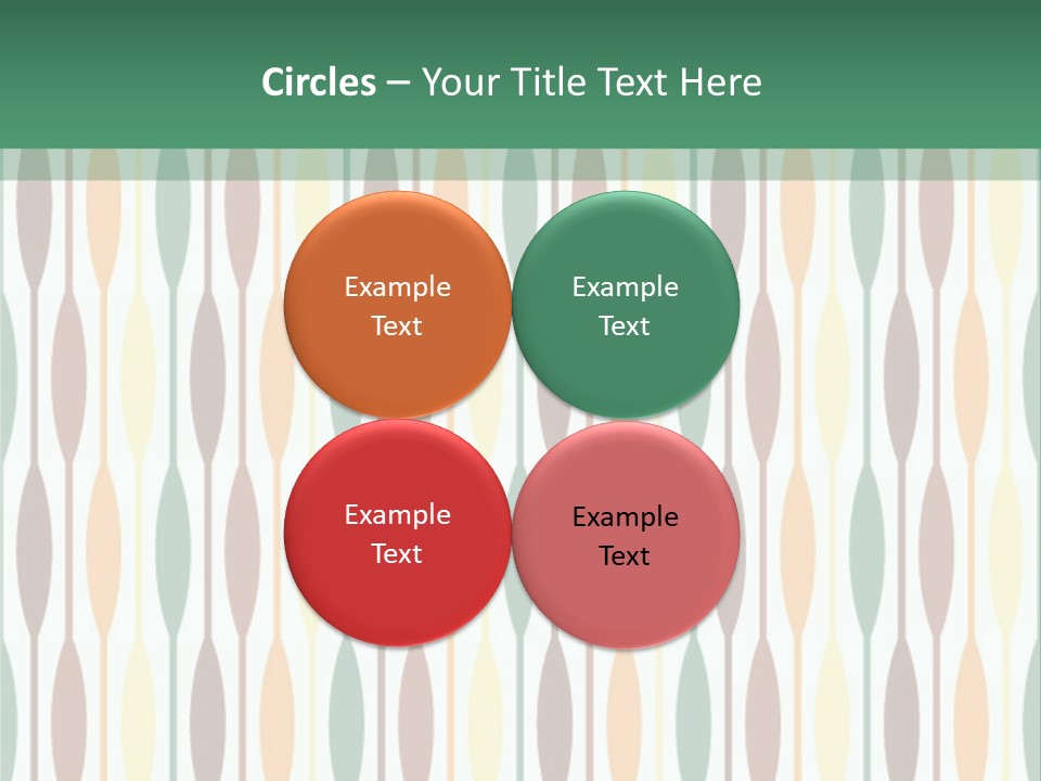 Shape Art Ornament PowerPoint Template