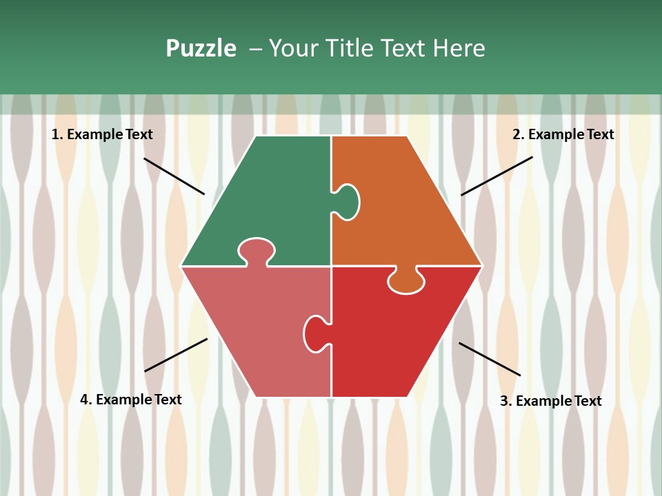 Shape Art Ornament PowerPoint Template