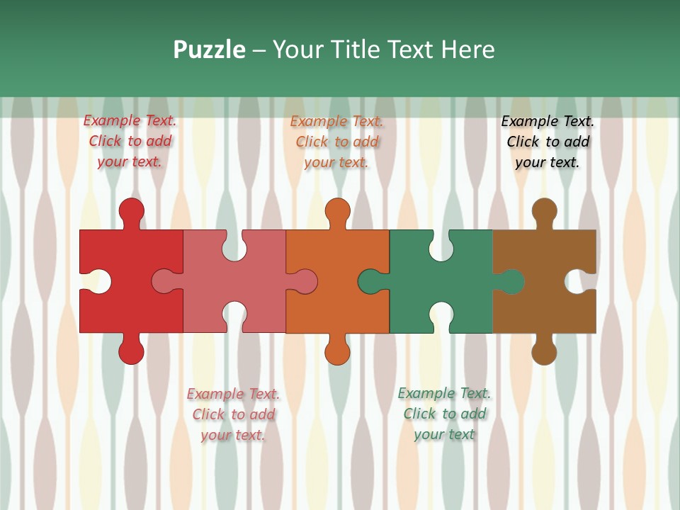 Shape Art Ornament PowerPoint Template