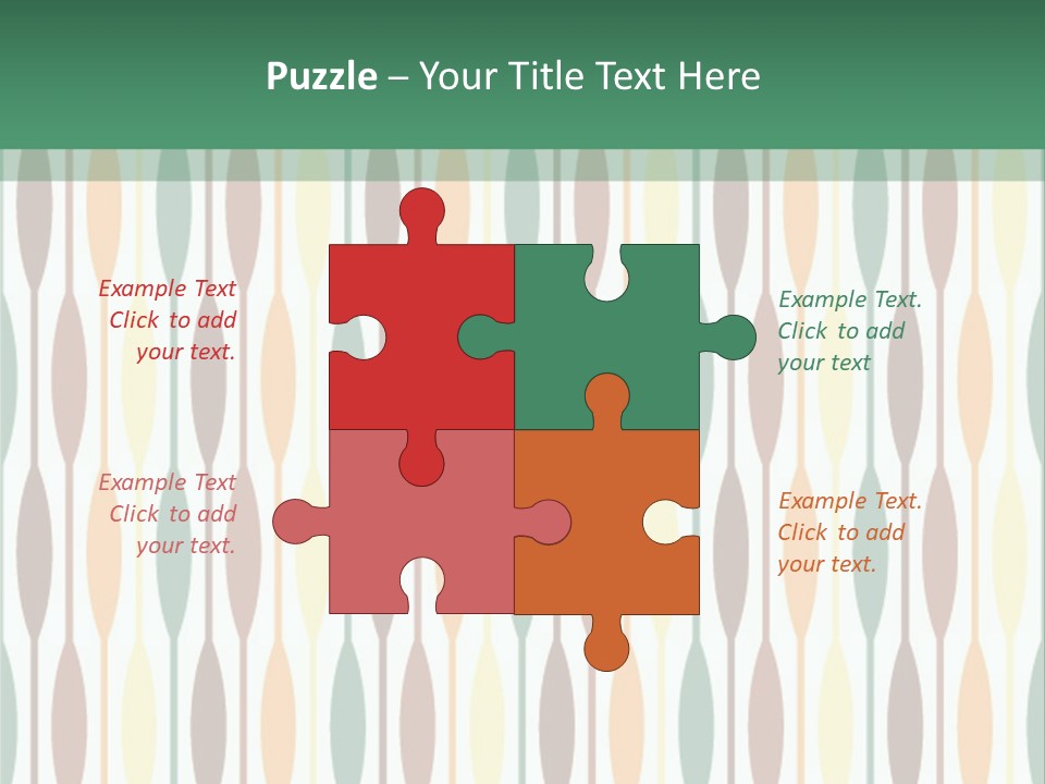 Shape Art Ornament PowerPoint Template