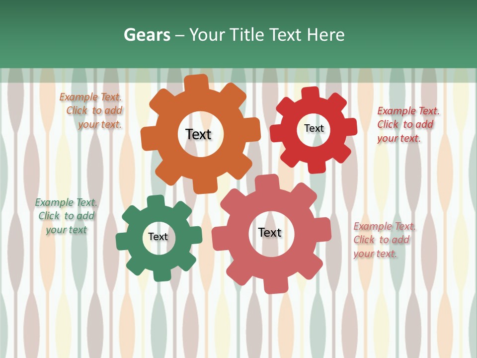 Shape Art Ornament PowerPoint Template