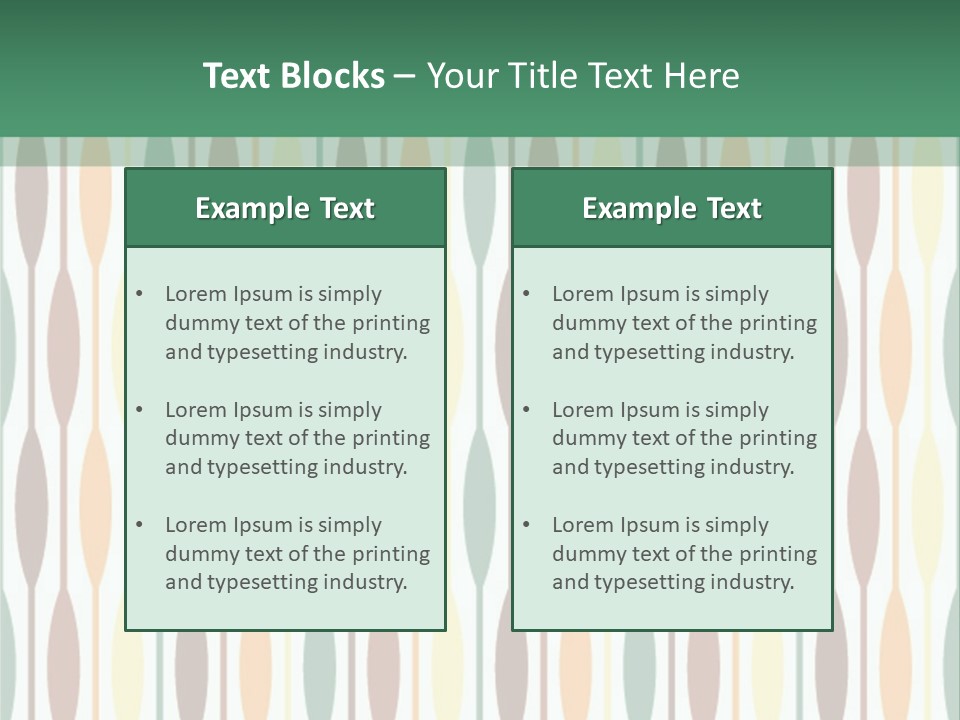 Shape Art Ornament PowerPoint Template