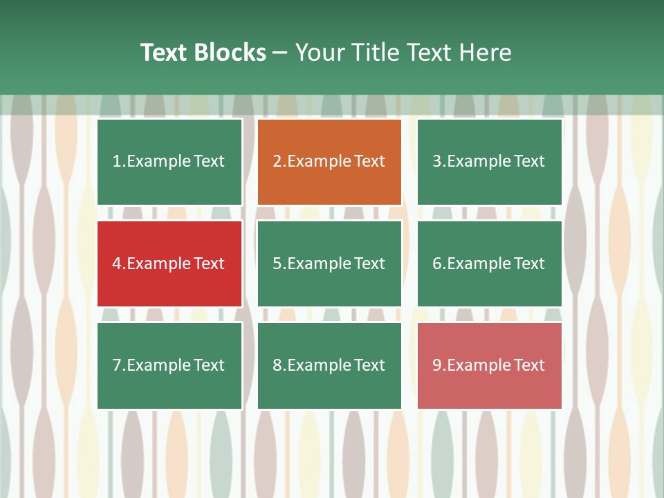 Shape Art Ornament PowerPoint Template
