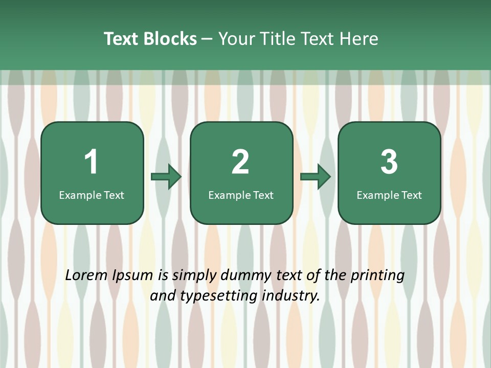 Shape Art Ornament PowerPoint Template
