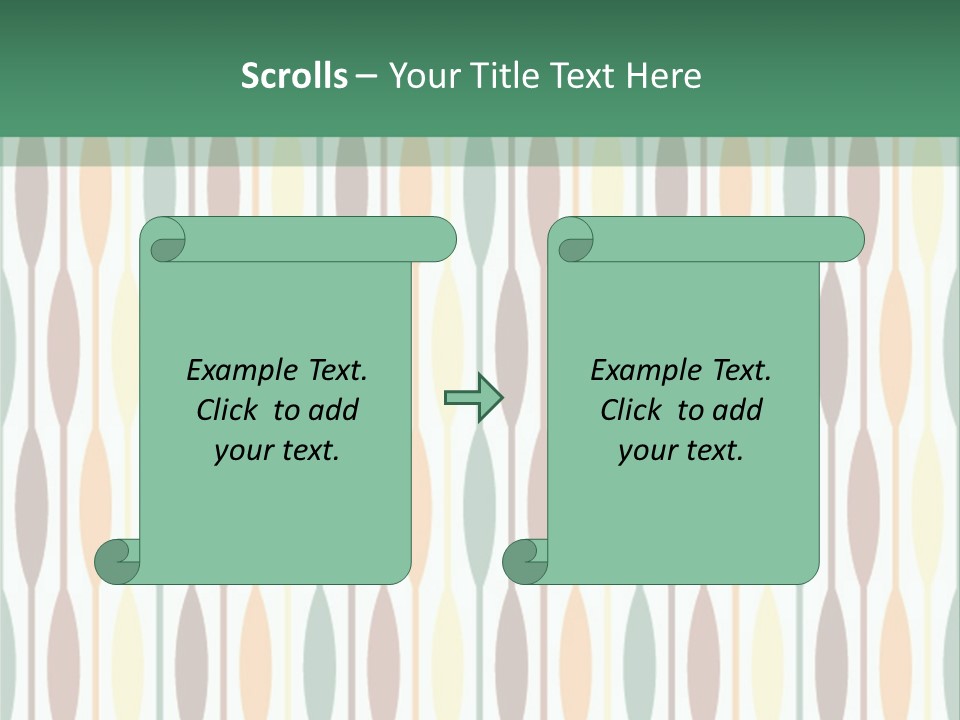 Shape Art Ornament PowerPoint Template