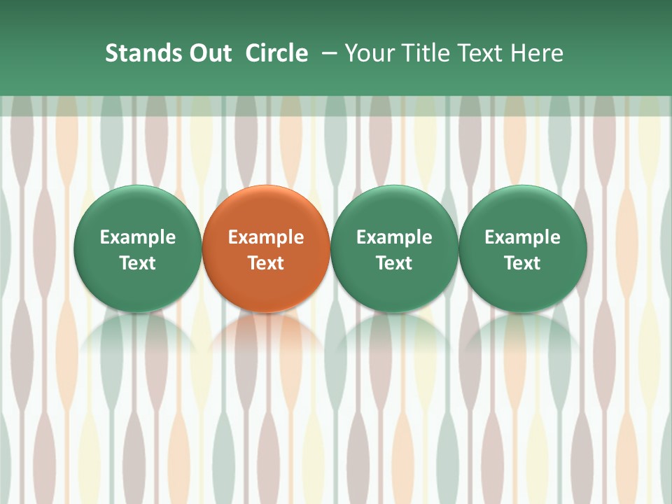 Shape Art Ornament PowerPoint Template