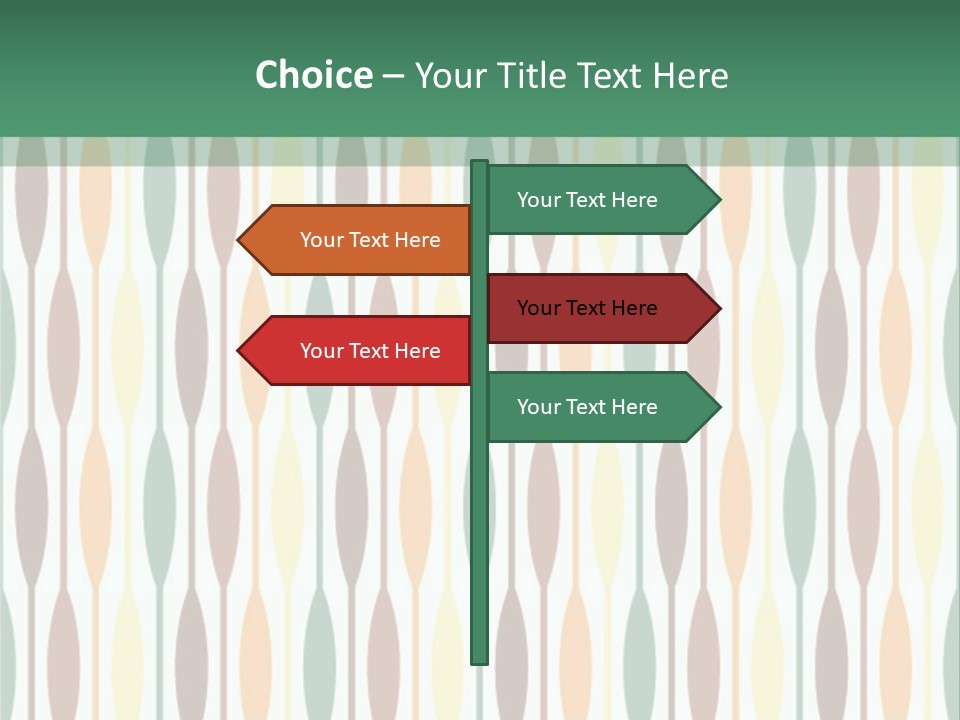 Shape Art Ornament PowerPoint Template