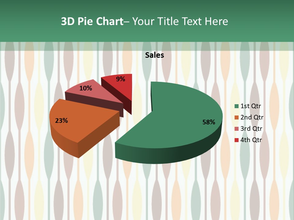 Shape Art Ornament PowerPoint Template