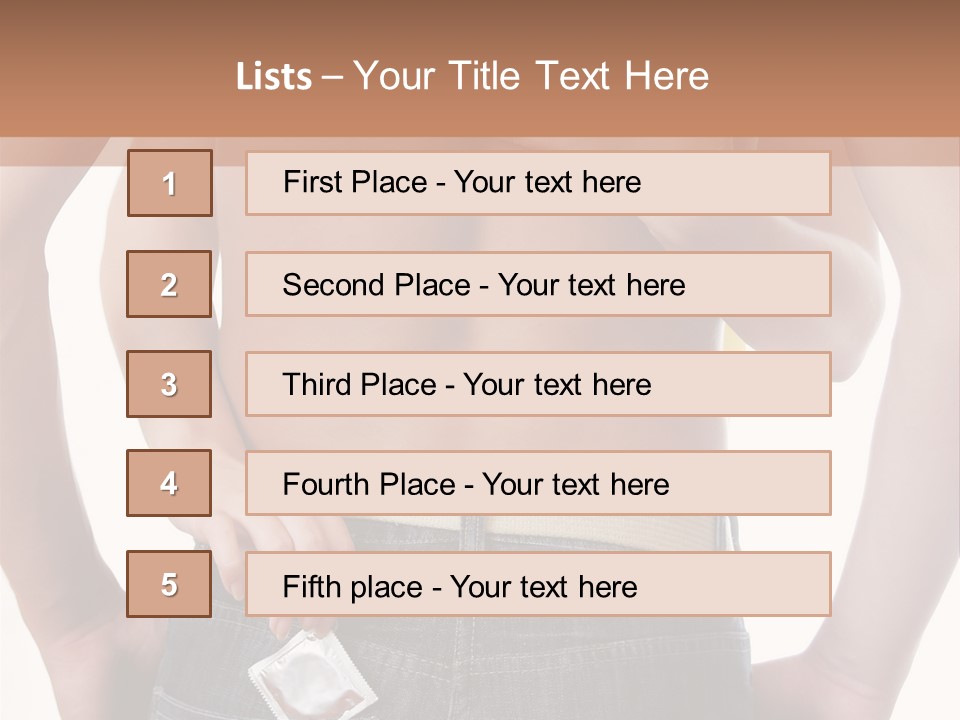 Healthy Contraceptive  PowerPoint Template