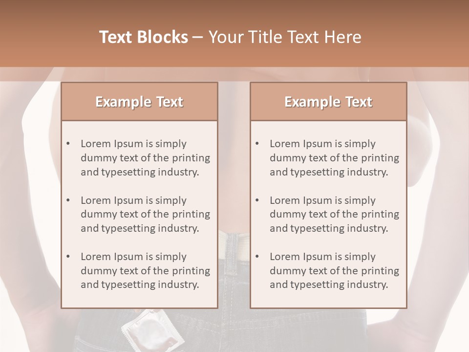 Healthy Contraceptive  PowerPoint Template