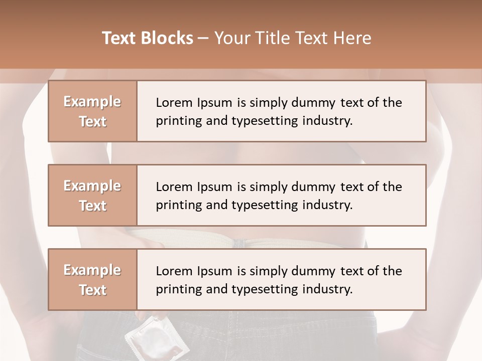 Healthy Contraceptive  PowerPoint Template