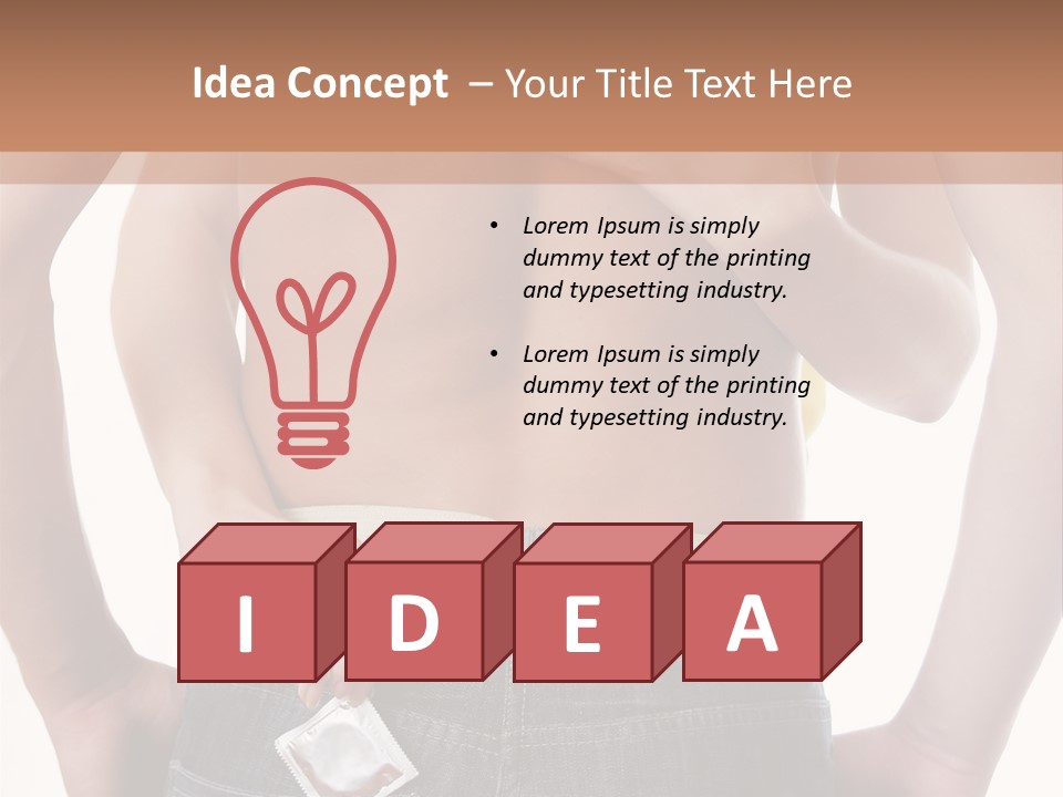 Healthy Contraceptive  PowerPoint Template
