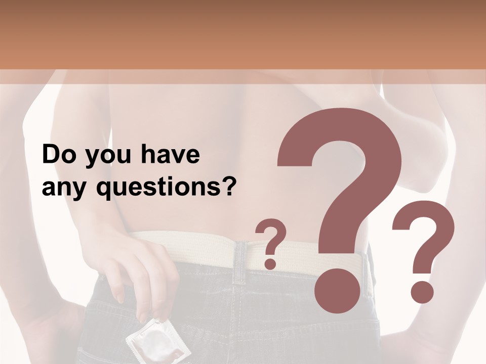 Healthy Contraceptive  PowerPoint Template