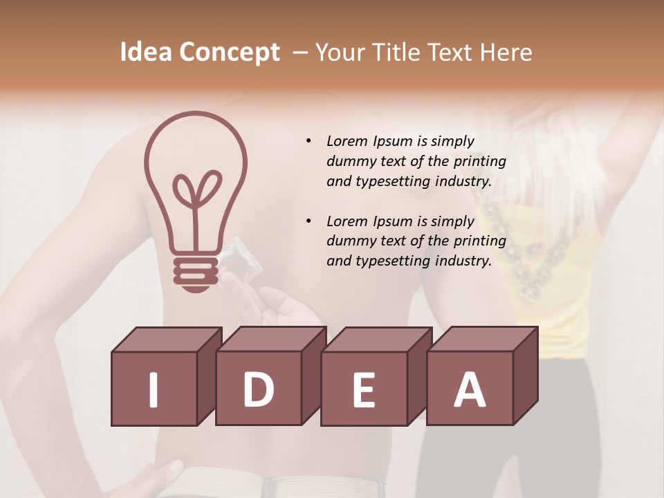 Pants Controls Medicine PowerPoint Template