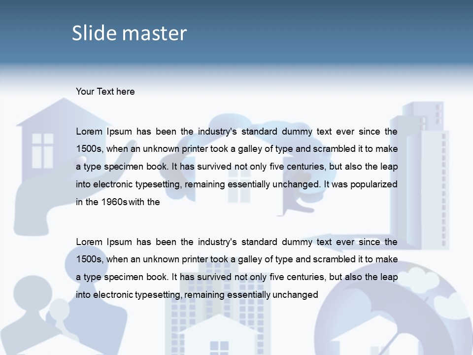 Elements Art Residence PowerPoint Template