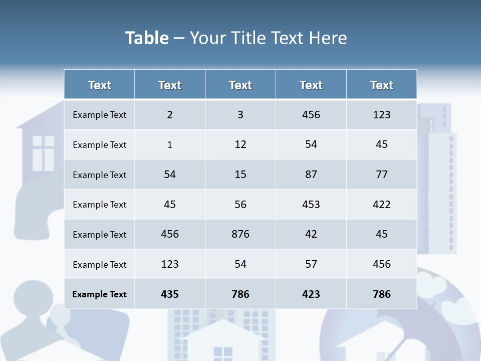 Elements Art Residence PowerPoint Template