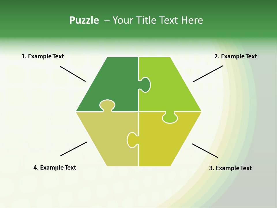 Curve Texture Illustration PowerPoint Template