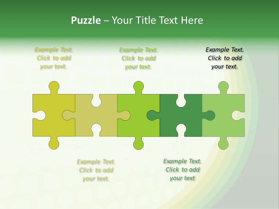 Curve Texture Illustration PowerPoint Template