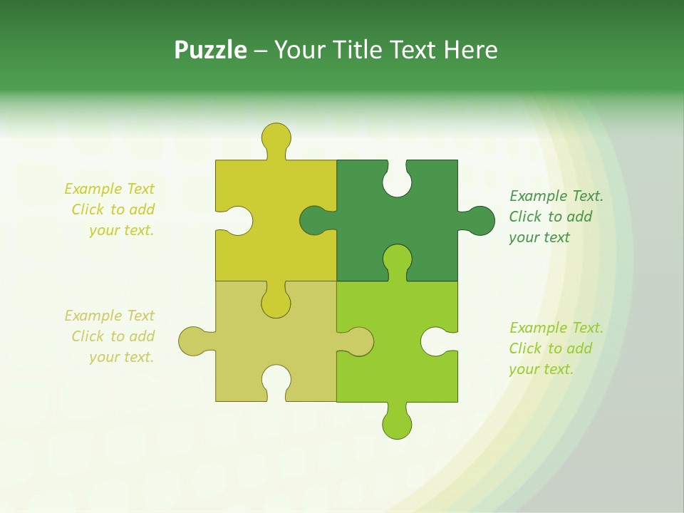 Curve Texture Illustration PowerPoint Template