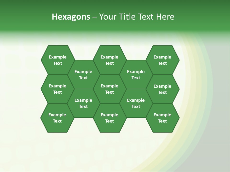 Curve Texture Illustration PowerPoint Template