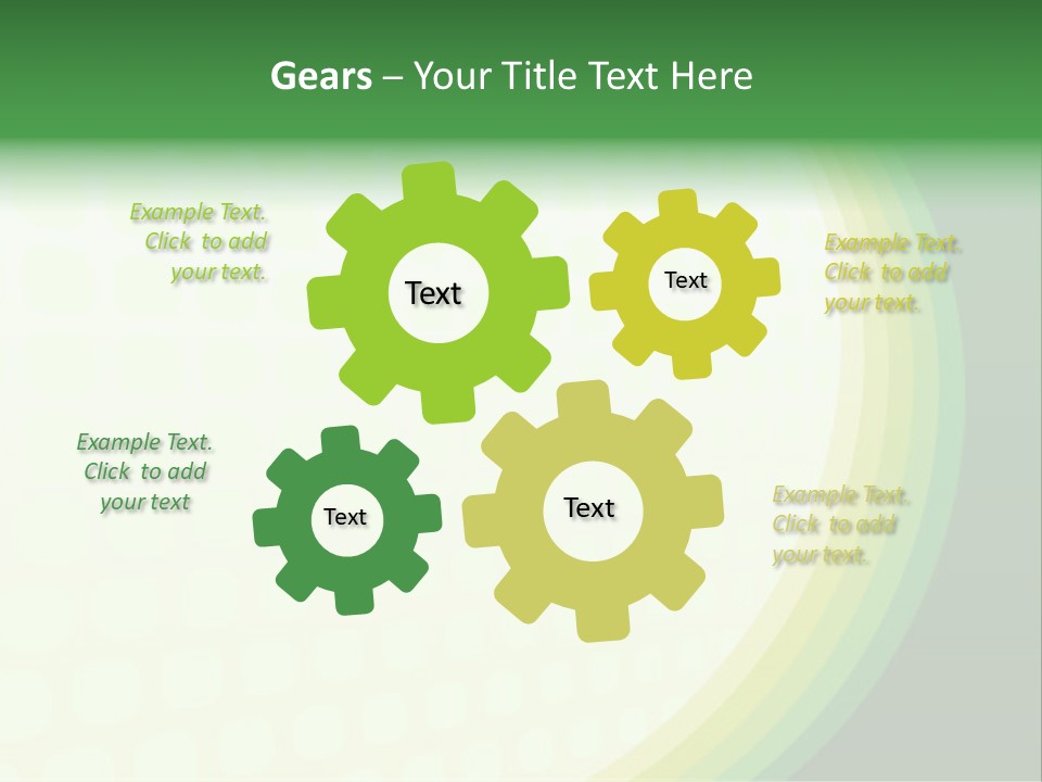 Curve Texture Illustration PowerPoint Template