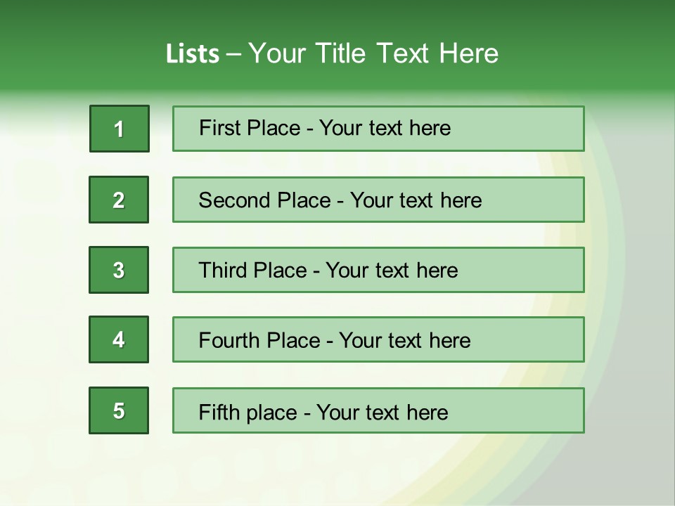 Curve Texture Illustration PowerPoint Template
