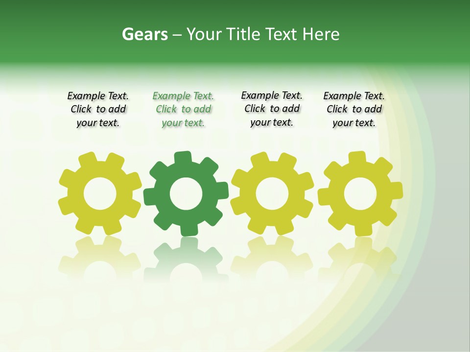 Curve Texture Illustration PowerPoint Template