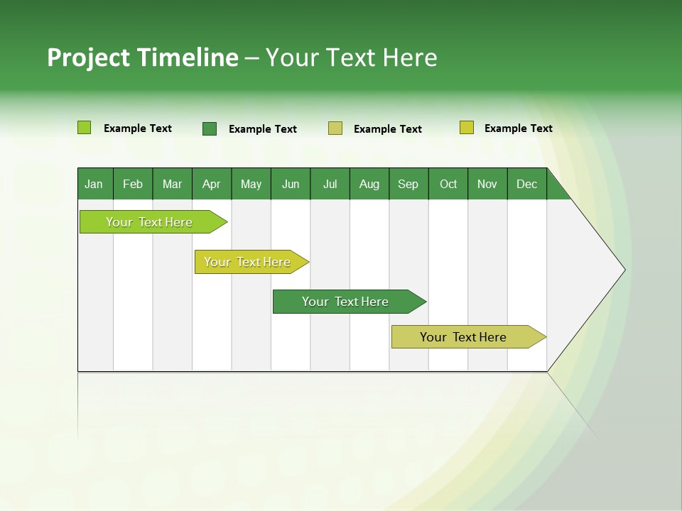 Curve Texture Illustration PowerPoint Template