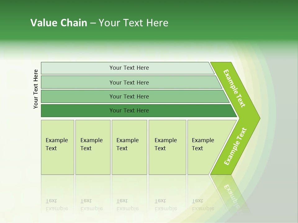 Curve Texture Illustration PowerPoint Template