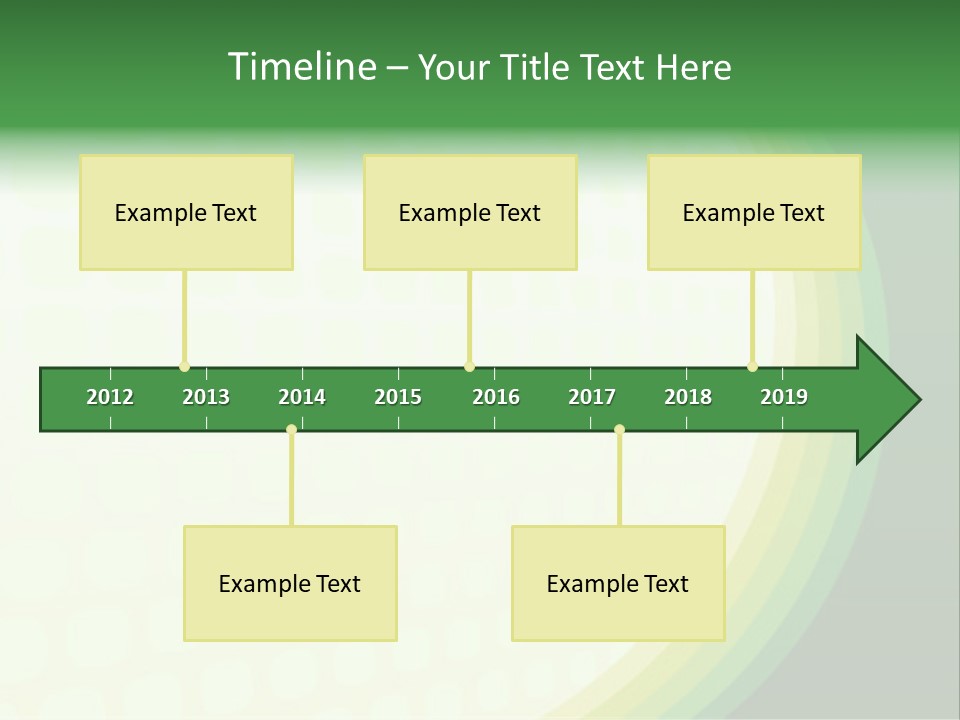 Curve Texture Illustration PowerPoint Template