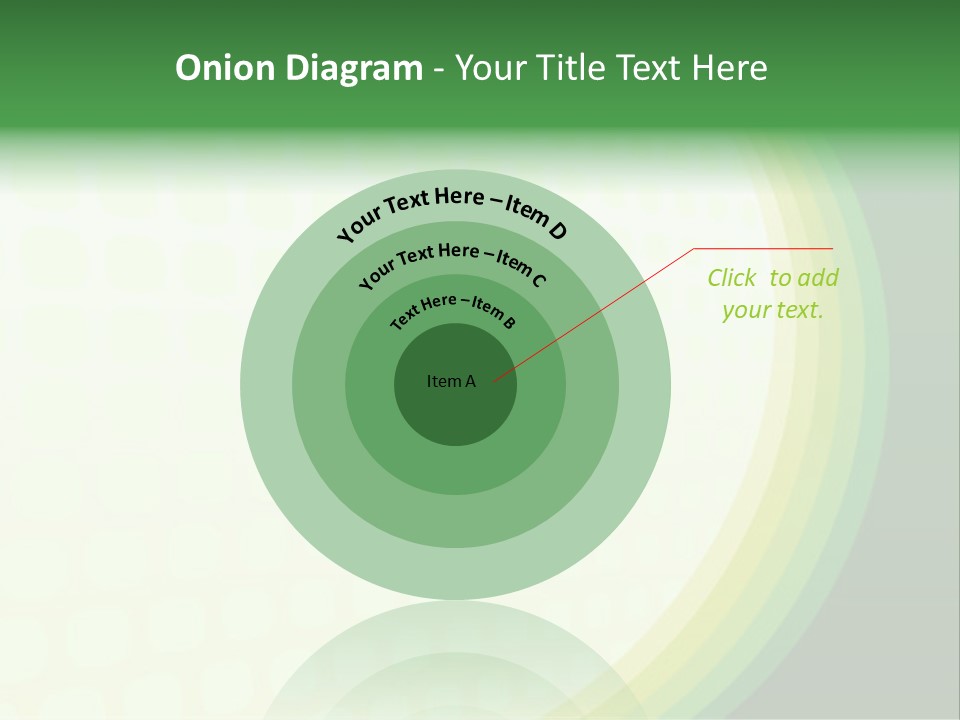Curve Texture Illustration PowerPoint Template
