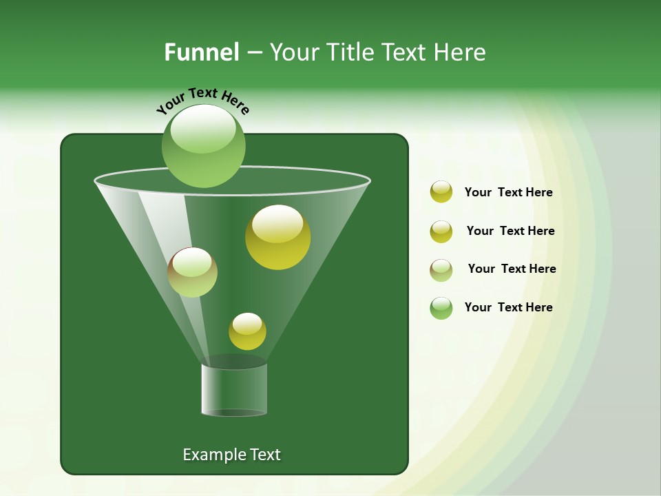 Curve Texture Illustration PowerPoint Template