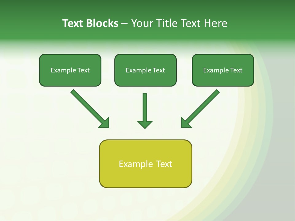 Curve Texture Illustration PowerPoint Template