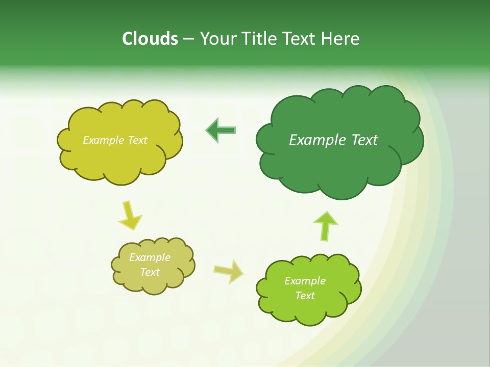 Curve Texture Illustration PowerPoint Template