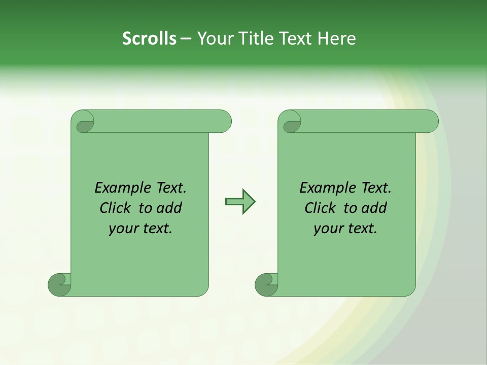 Curve Texture Illustration PowerPoint Template
