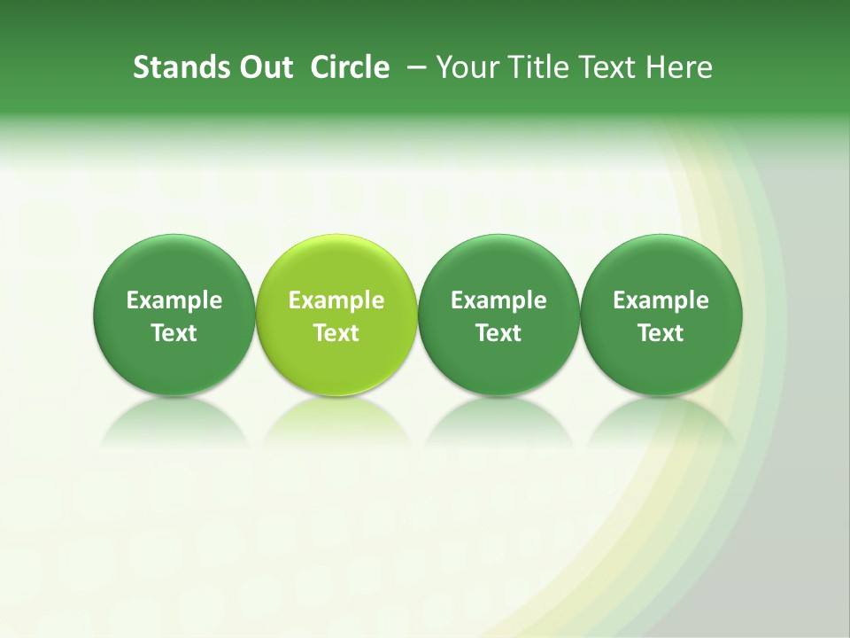 Curve Texture Illustration PowerPoint Template