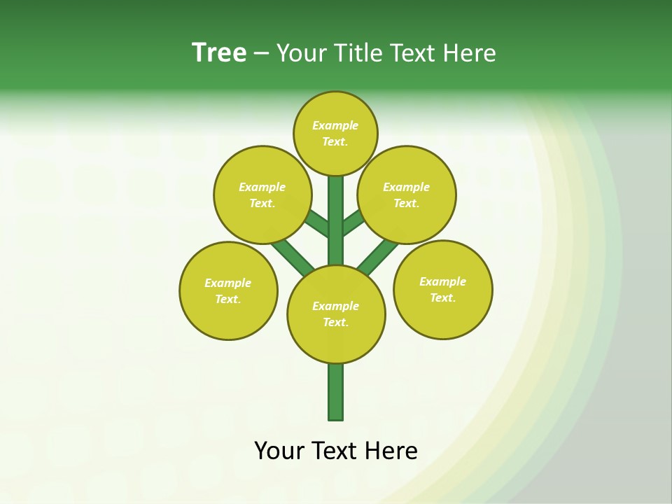 Curve Texture Illustration PowerPoint Template