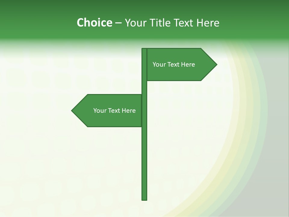 Curve Texture Illustration PowerPoint Template