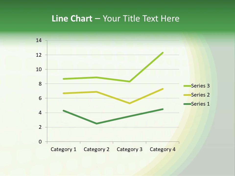 Curve Texture Illustration PowerPoint Template