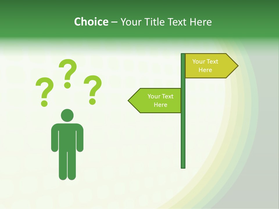 Curve Texture Illustration PowerPoint Template