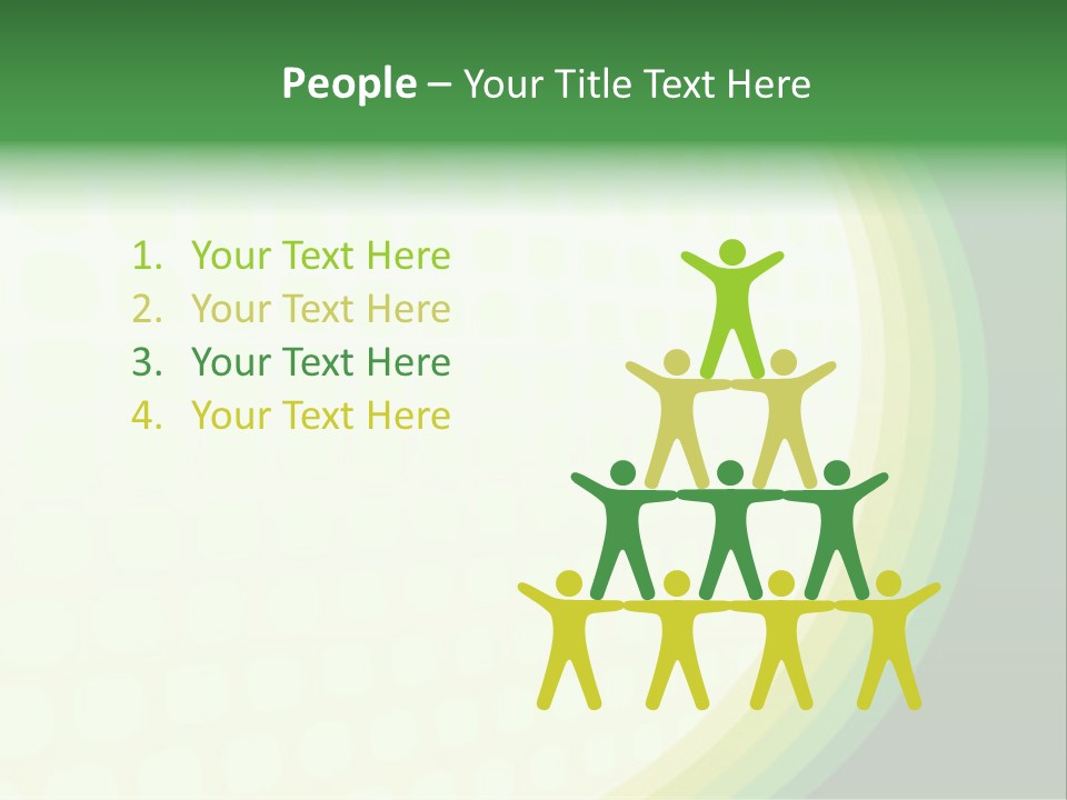 Curve Texture Illustration PowerPoint Template